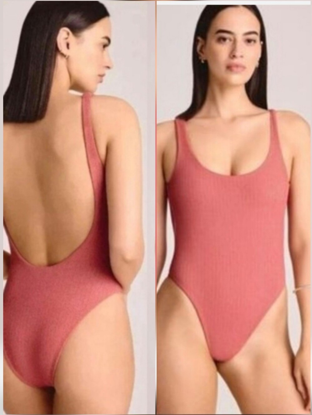 🌺 Pink Swimsuit- Vitamin A Sz Lg NWT
